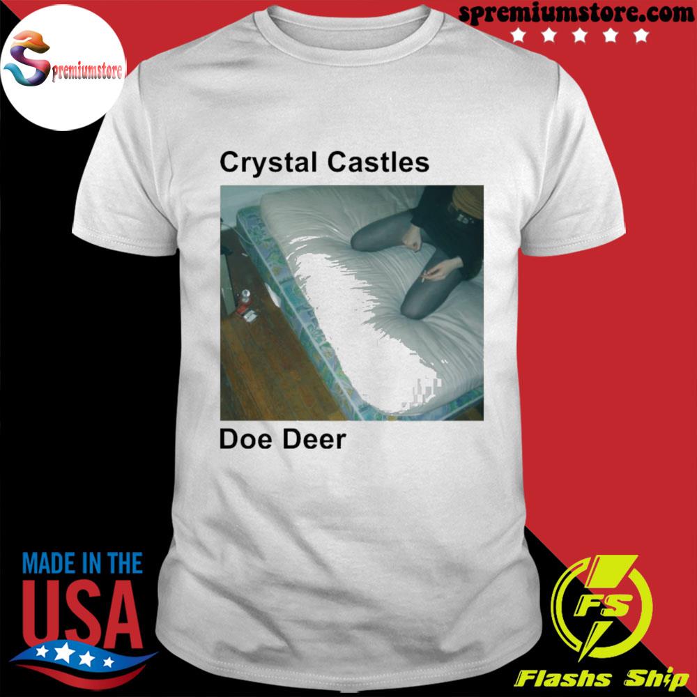 Official doe deer crystal castles shirt