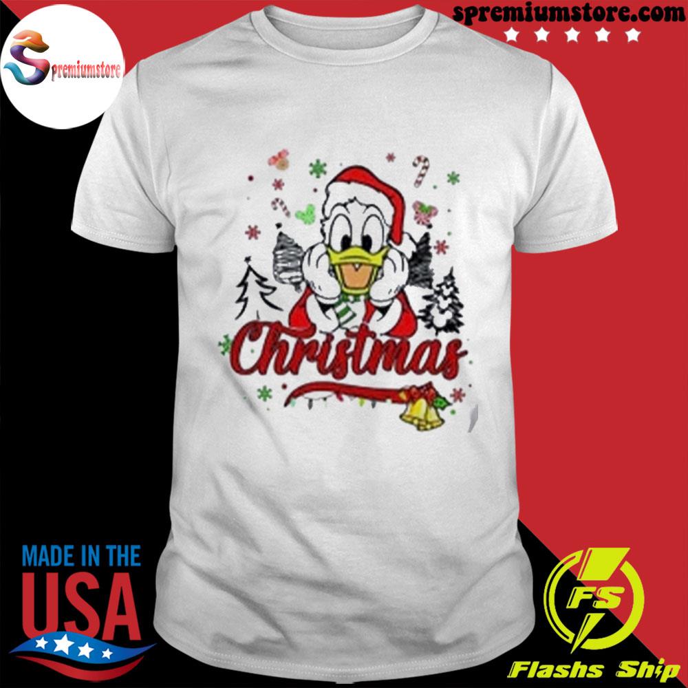 Official donald duck Donald duck snow lights Christmas sweatshirt