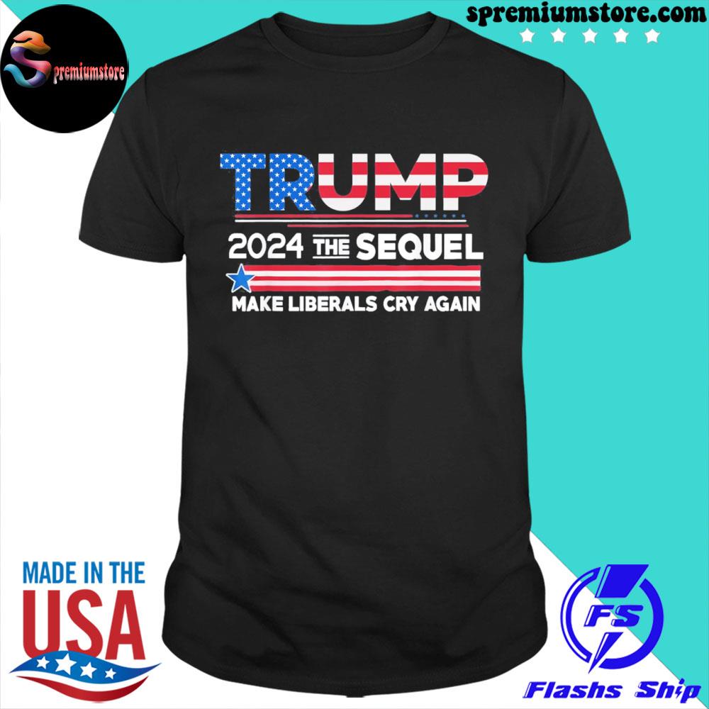 Official donald Trump Ron DeSantis 2024 – Make Liberals Cry Again Classic T-Shirt
