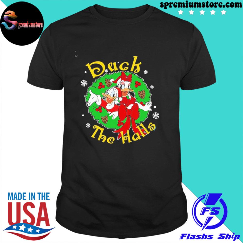 Official duck The Halls Donald Duck and Daisy Shirt