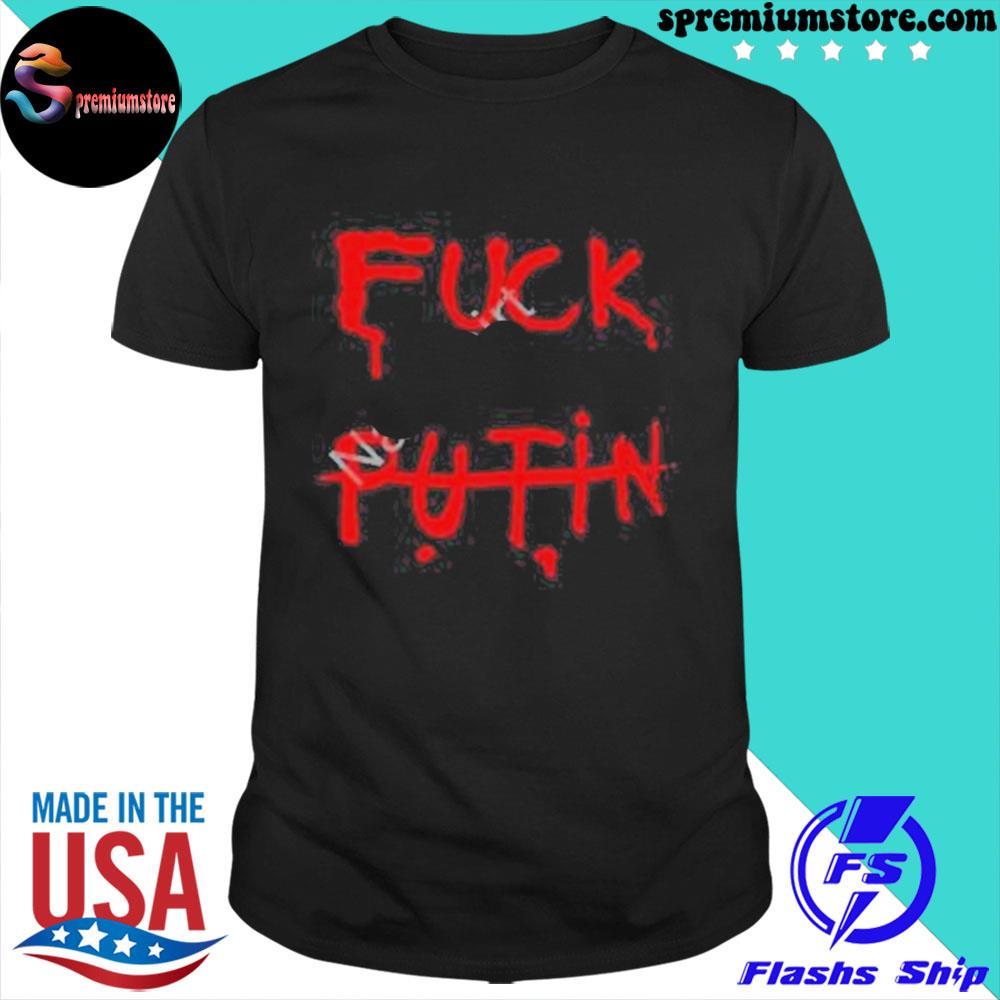 Official fuck putin ukrainian shirt