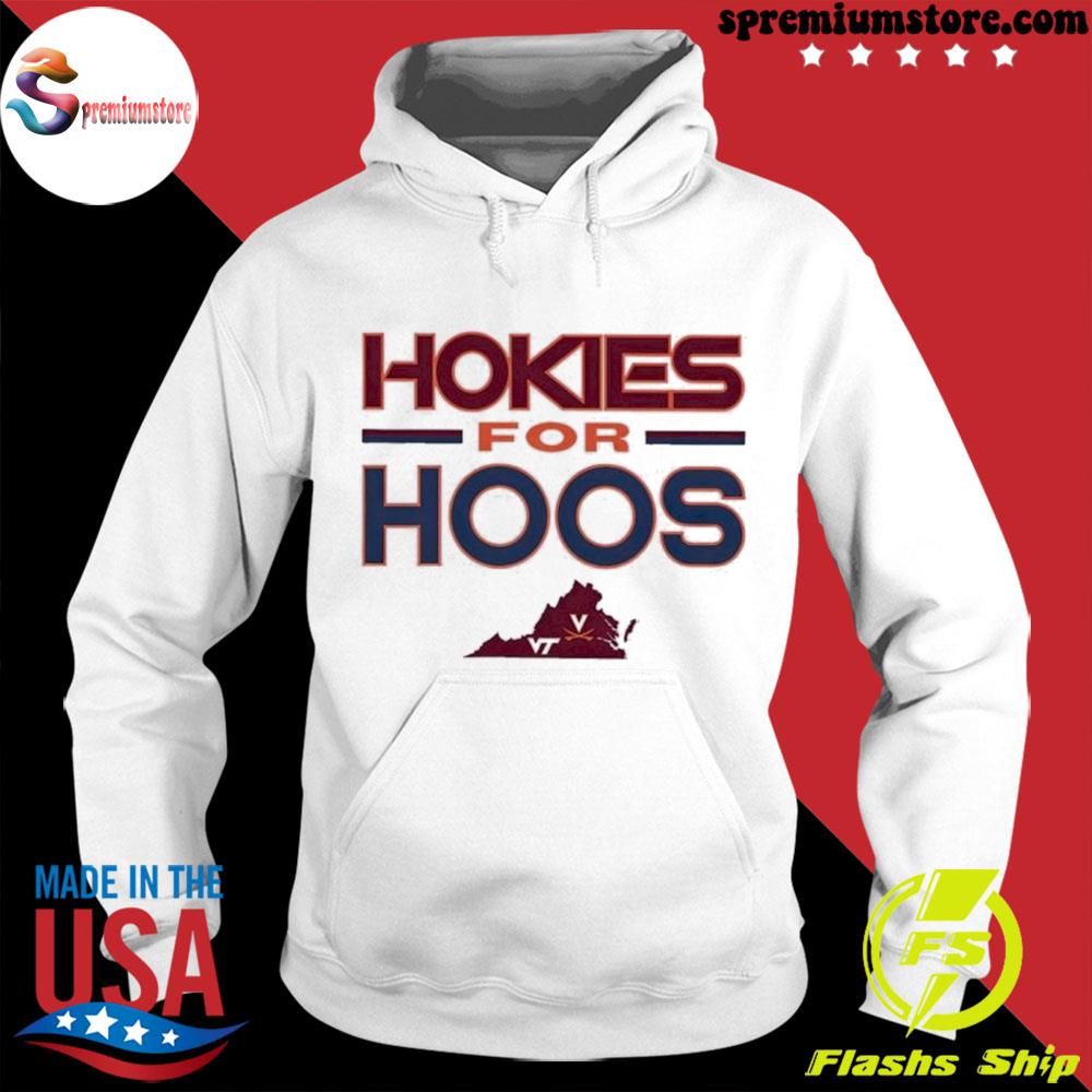 Official hokies for hoos uvastrong s hodie-white