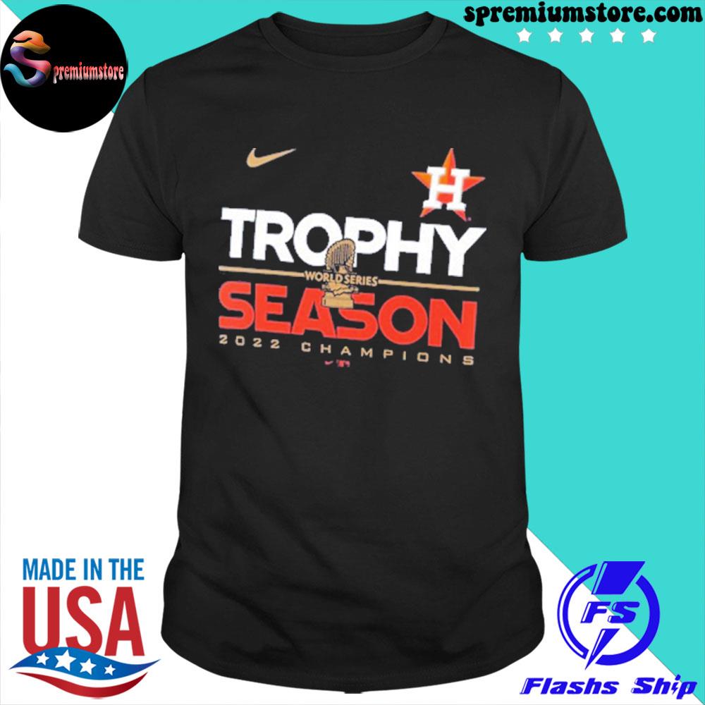 Official houston Astros Nike 2022 World Series Champions Commissioner’s Trophy T-Shirt