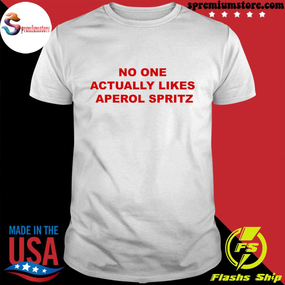 Official jake No One Actually Likes Aperol Spritz Shirt
