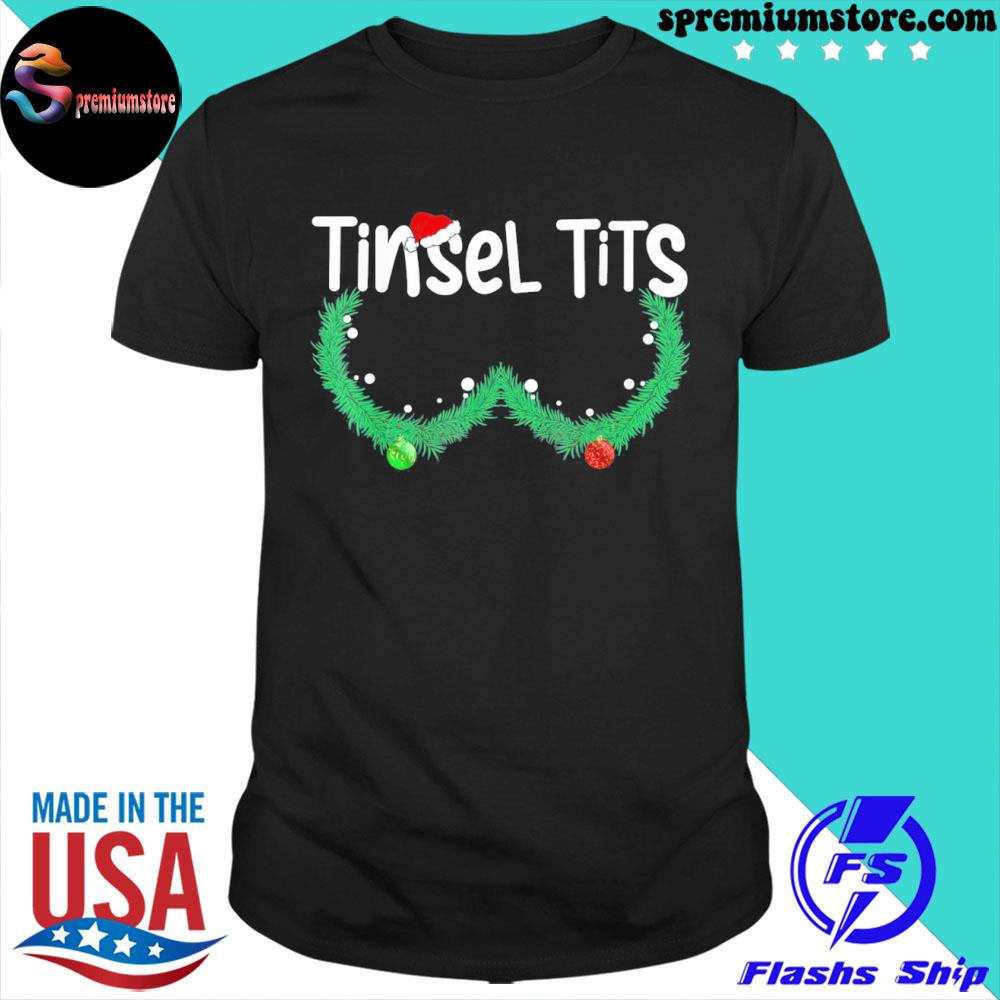 Official jingle balls tinsel tits Christmas matching couple chestnuts shirt