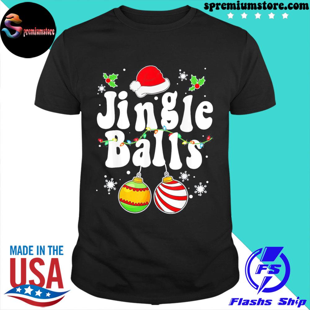 Official jingle balls tinsel tits matching couple chestnuts shirt