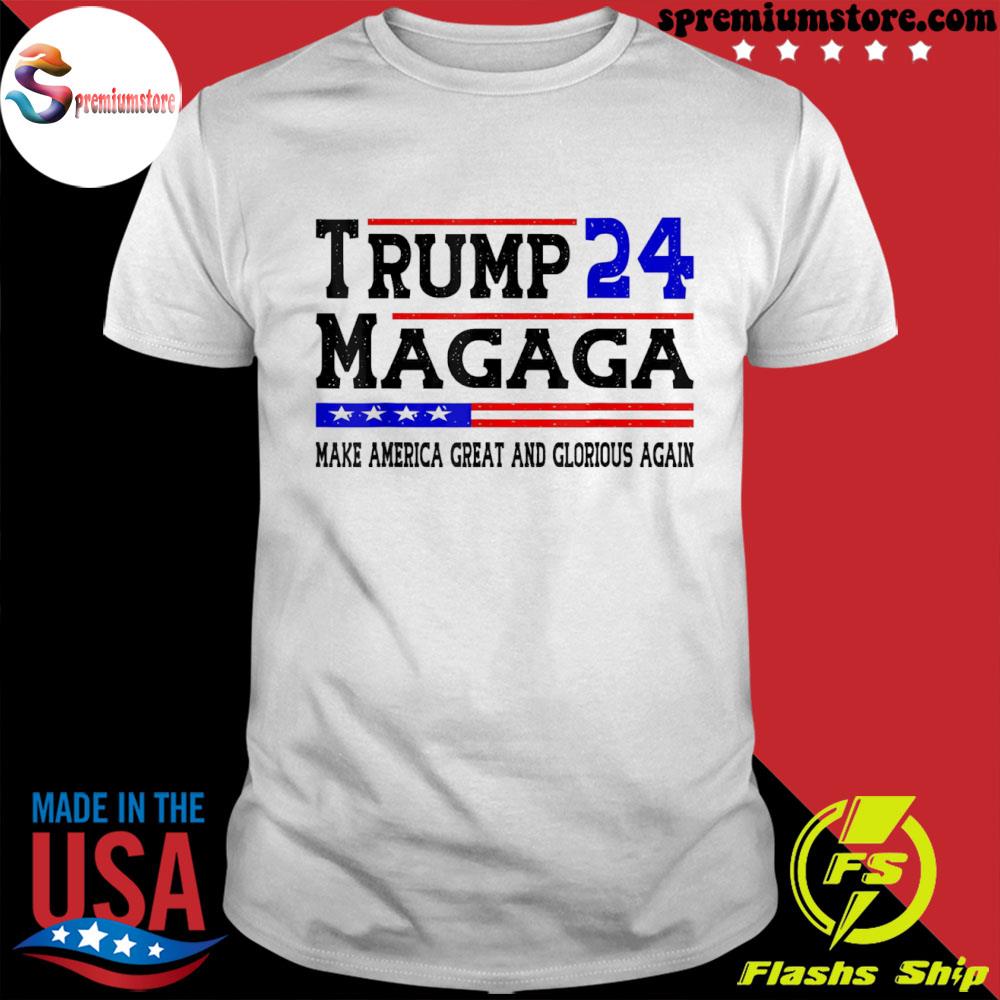 Official magaga Trump make America great glorious again 2024 shirt