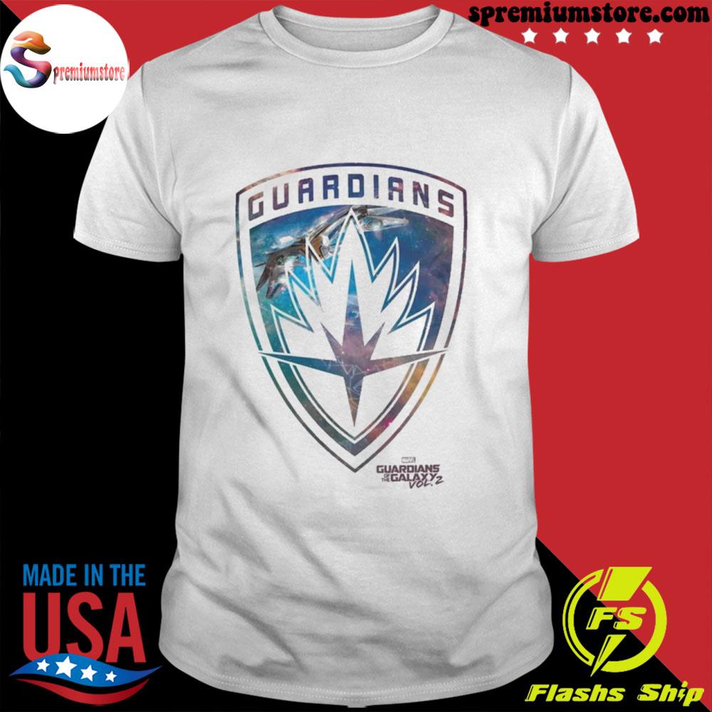 Official marvel Guardians of Galaxy Milano Shield Shirt