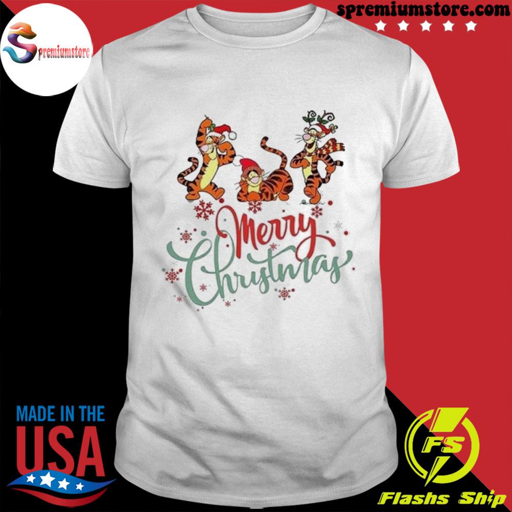 Official merry tiger Ugly Christmas sweatshirt