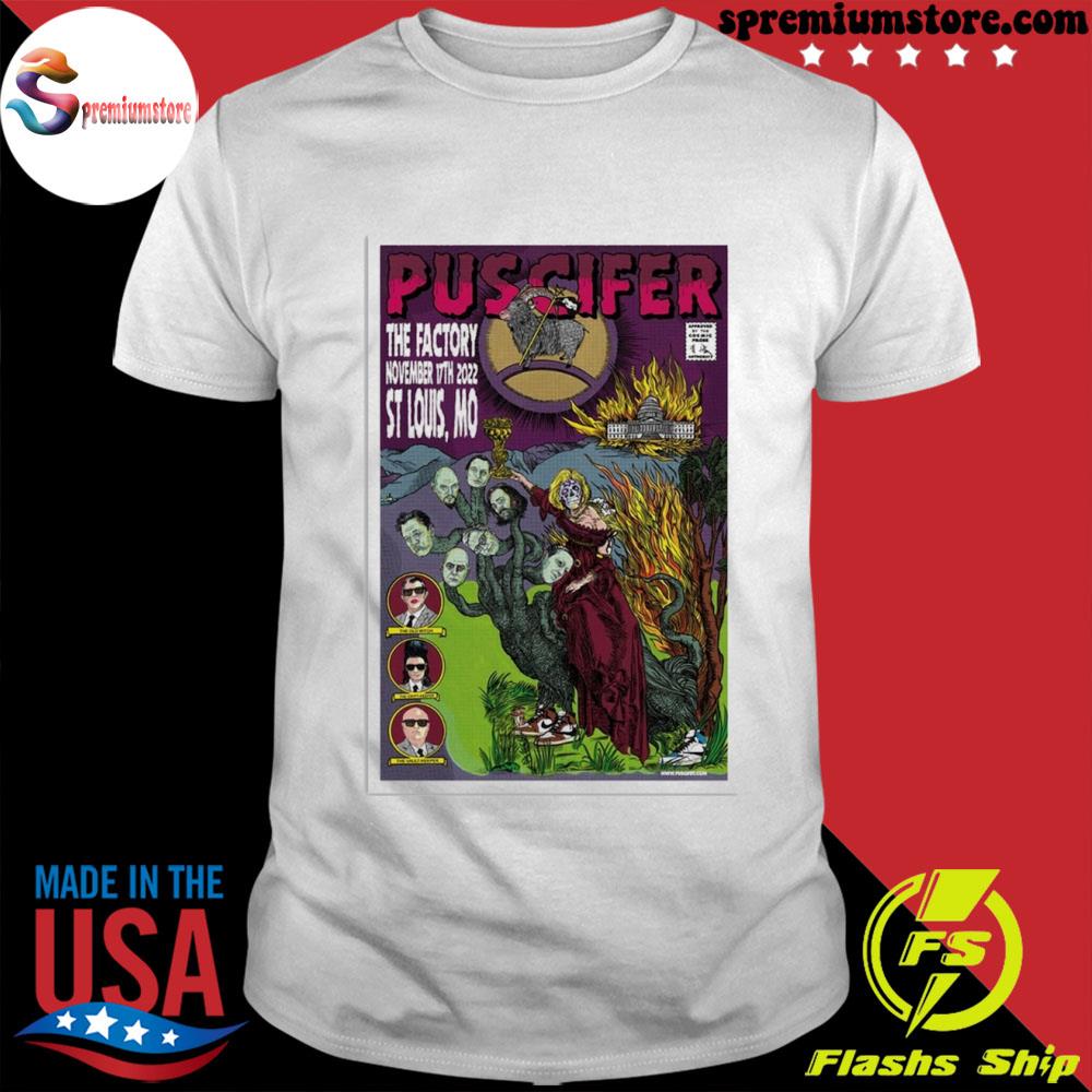 Official puscifer 2022 St Louis Mo Poster shirt
