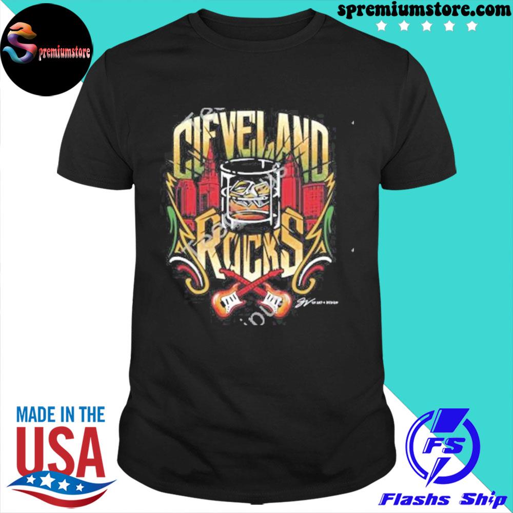 Official rock n roll Cleveland whiskey 2022 shirt