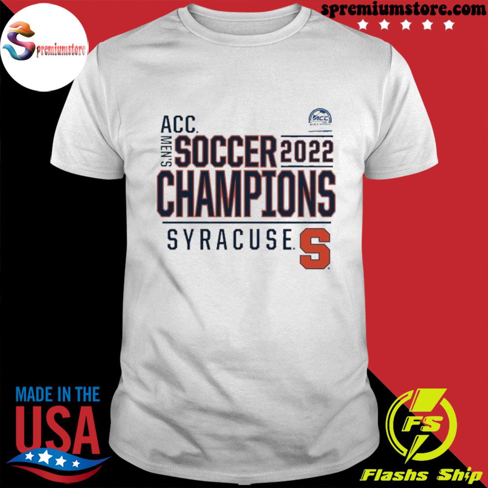 Official syracuse Orange 2022 Acc Men’S Soccer Conference Tournament Champions Shirt