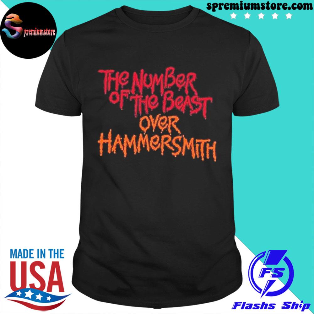 Official the beast over hammersmith dan mumford logo shirt