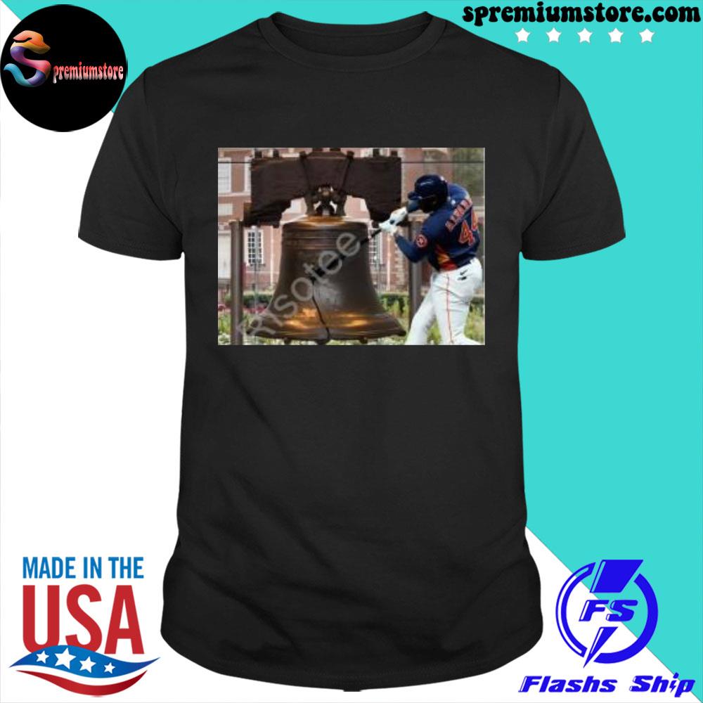 Official the liberty bell and alvarez houston astros shirt