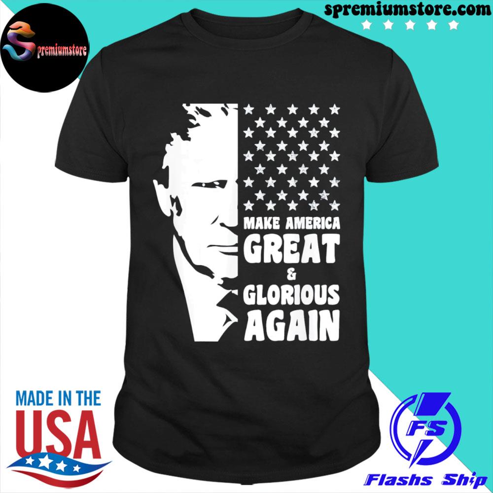 Official trump 2024 Make America Great And Glorious Again T-Shirt