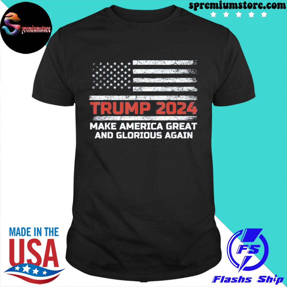 Official trump MAGAGA 2024 Trump Announcement 2024 President Shirts