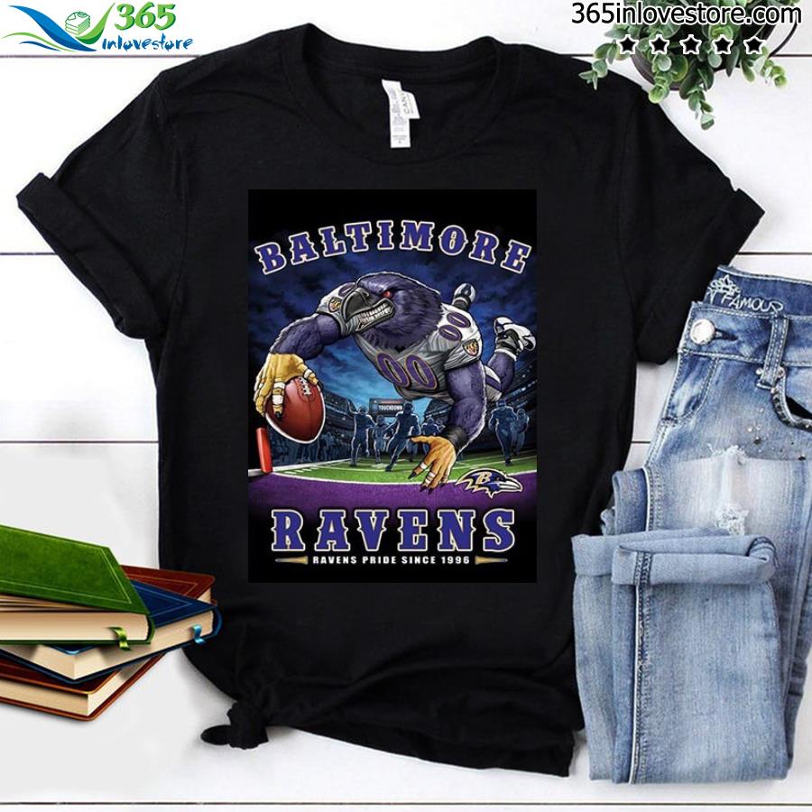 NFL Baltimore Ravens Pride Since 1996 Endzone SHirt, hoodie, sweatshirt and  long sleeve