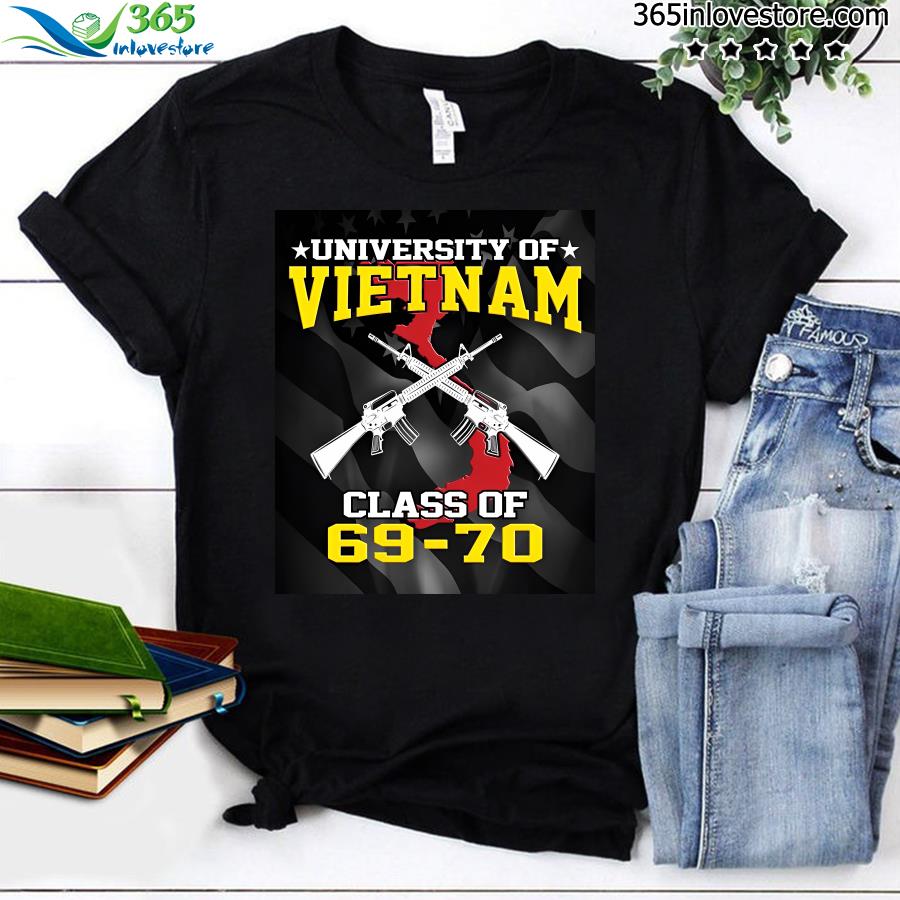 Official University Of Vietnam Class Of 69 - 70 T-Shirt