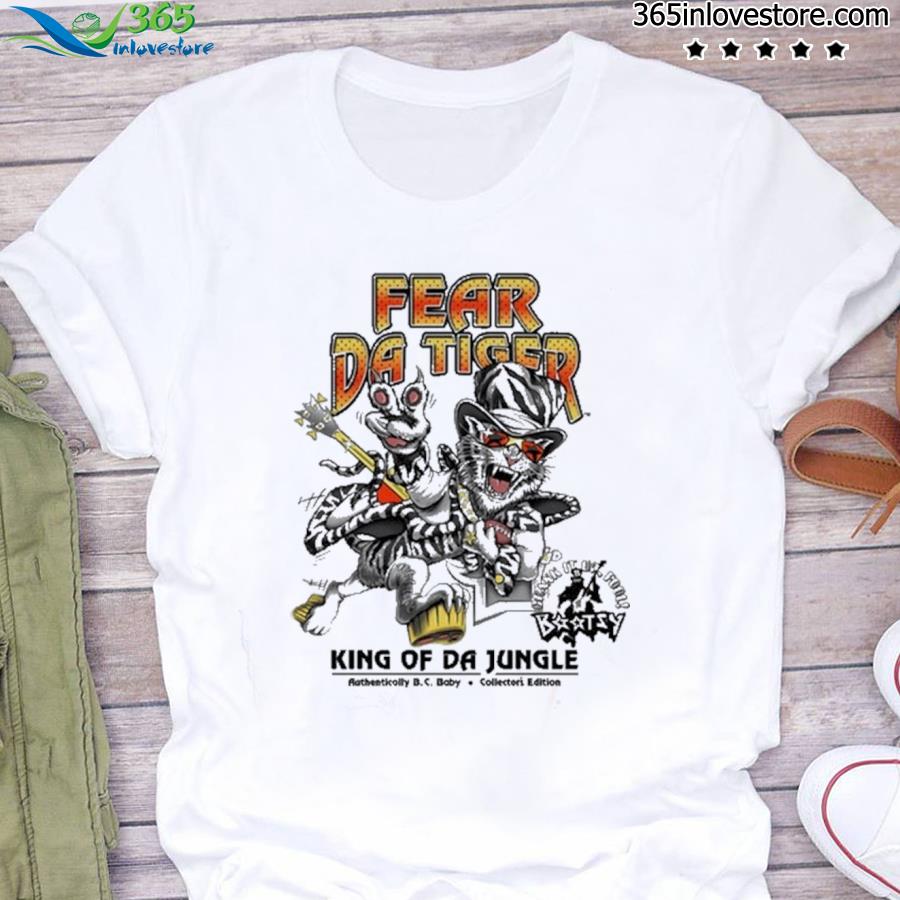 Fear Da Tiger Shirts Bootsy Collins' Halftime Peformance, Custom prints  store