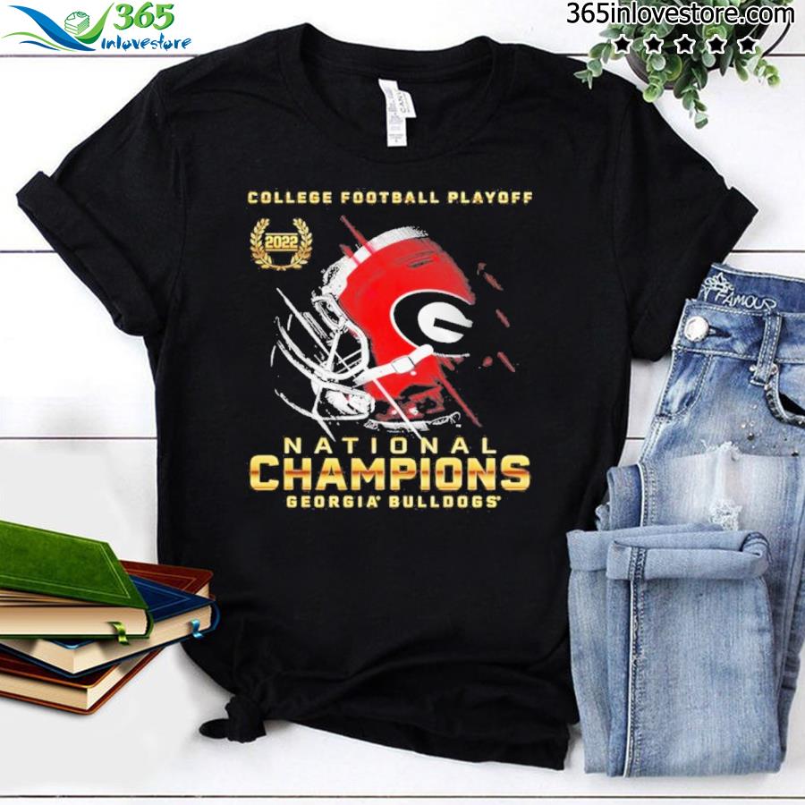 Official georgia Bulldogs 2022 College Football Playoff National Champions shirt