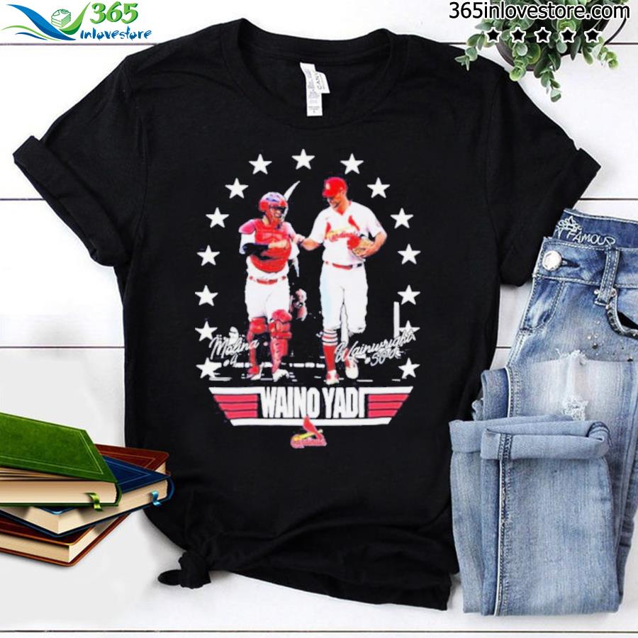 Waino Yadi '22 St Louis Cardinals City signatures shirt, hoodie